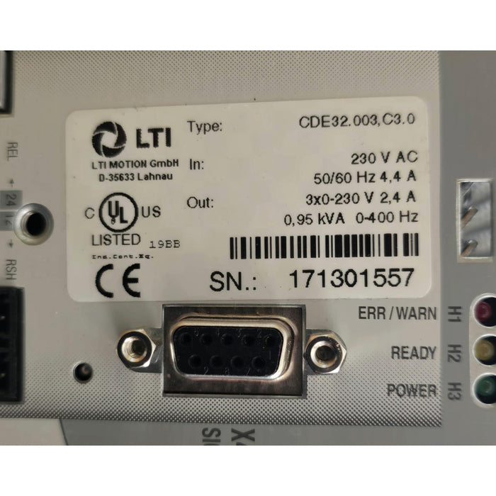 LTi MOTION CDE32.003,C3.0 CDE3000 POSITIONING CONTROLLER CDE32.003.C3.0 NSMP