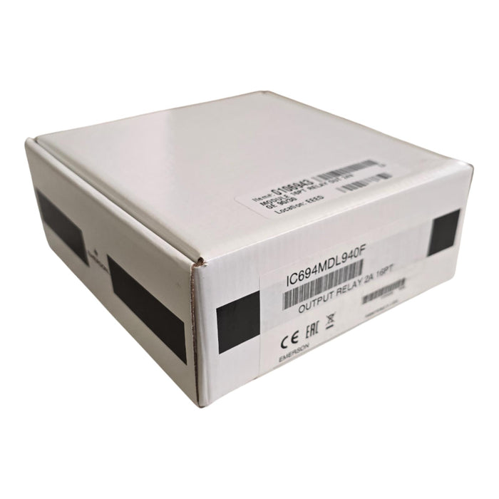 GE FANUC EMERSON IC694MDL940F RX3i OUTPUT RELAY MODULE 2A 16PT IC694MDL940 NSFS