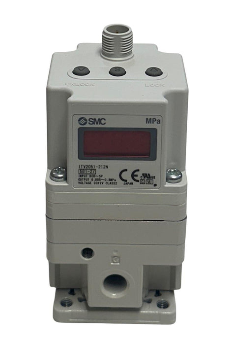 SMC ITV2051-212N / ITV2051212N ELECTRO-PNEUMATIC REGULATOR 5VDC INPUT NSMP