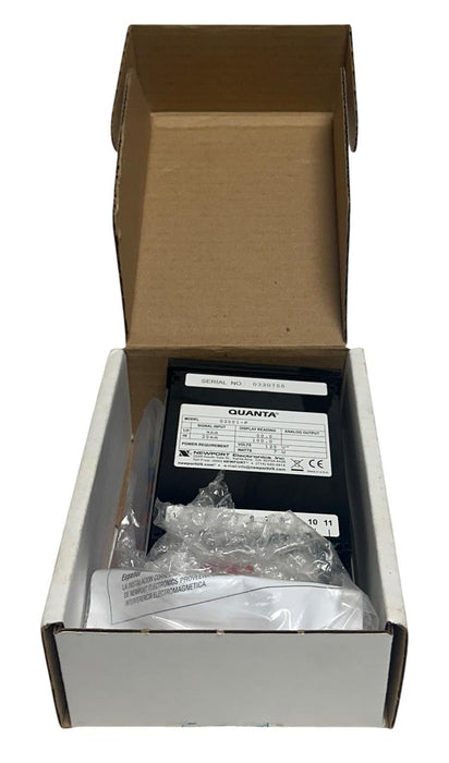 NEWPORT Q2001-P / Q2001P QUANTA DIGITAL PROCESS PANEL METER 4-20mA 120V NSMP