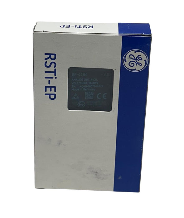 GE EP-4164-AB / EP-4164 ANALOG OUTPUT MODULE 4-CHNL VOLTAGE CURRENT RSTi-EP NSMP