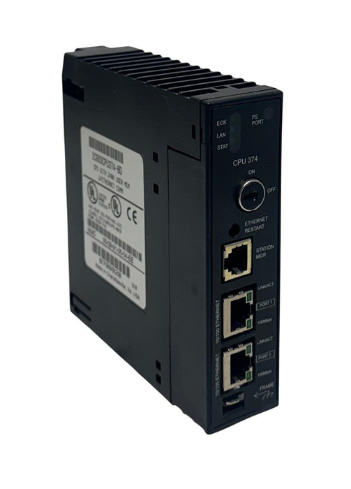 GE FANUC IC693CPU374-BD / IC693CPU374 SERIES 90-30 CPU W/ 240K MEM EtherNet USNP
