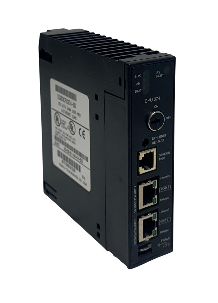 GE FANUC IC693CPU374-BD / IC693CPU374 SERIES 90-30 CPU W/ 240K MEM EtherNet USNP