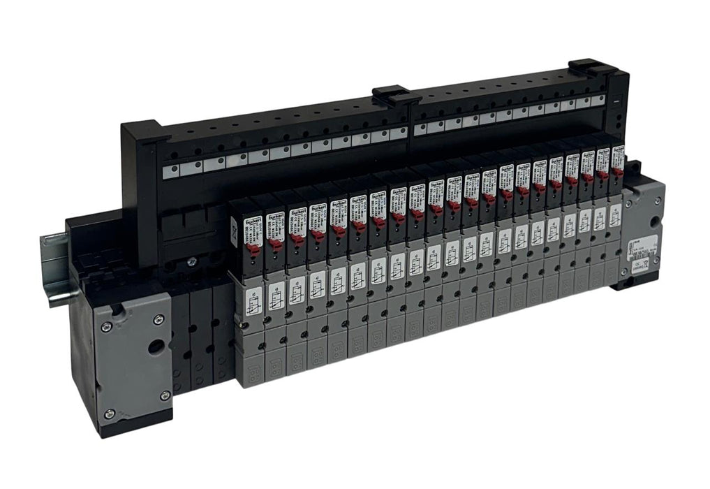 BURKERT 00302565 / 8640 VALVE ISLAND TERMINAL / 6524 VALVES 00184043 ASSY NSNP