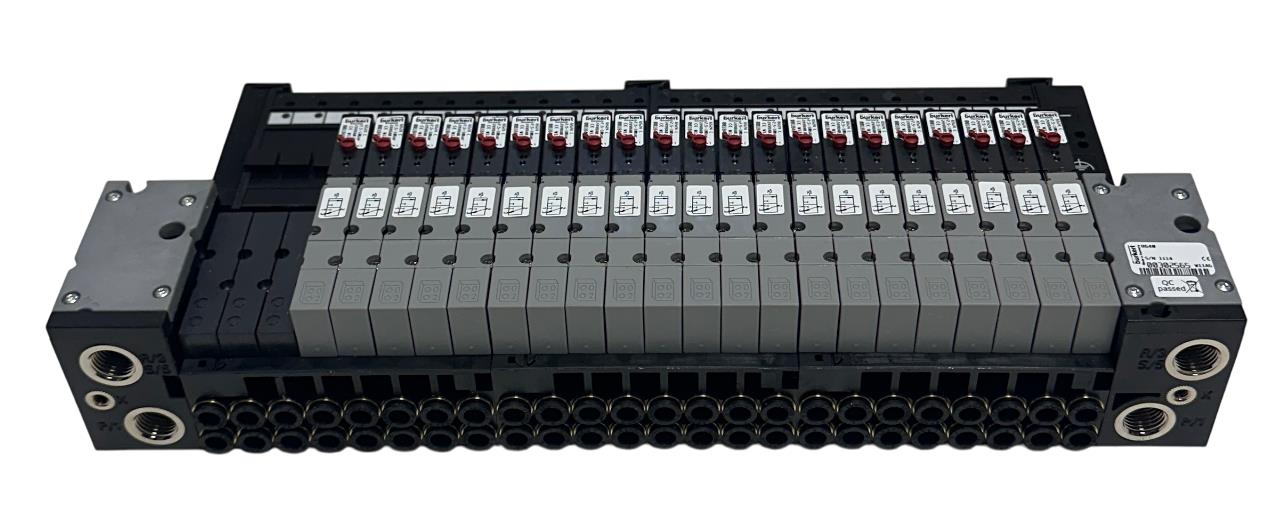BURKERT 00302565 / 8640 VALVE ISLAND TERMINAL / 6524 VALVES 00184043 ASSY NSNP