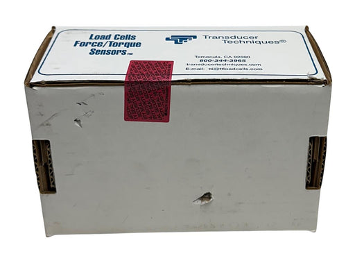 TRANSDUCER TECHNIQUES GSO-50-C / GSO50C STRAIN GAUGE COMPRESSION LOAD CELL NSFS