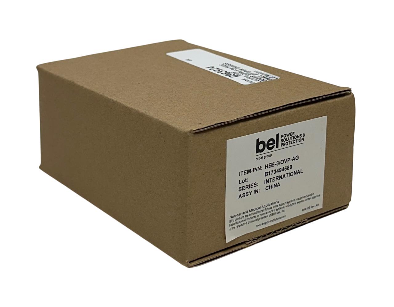 BEL POWER SOLUTIONS HB5-3/OVP-AG / HB53OVPAG POWER SUPPLY 5VDC/3A OUTPUT NSMP