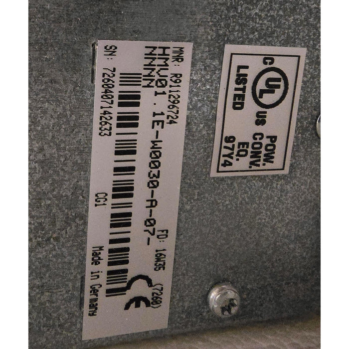 REXROTH HMV01.1E-W0030-A-07-NNNN - R911296724 IndraDrive POWER SUPPLY UNIT NSMP