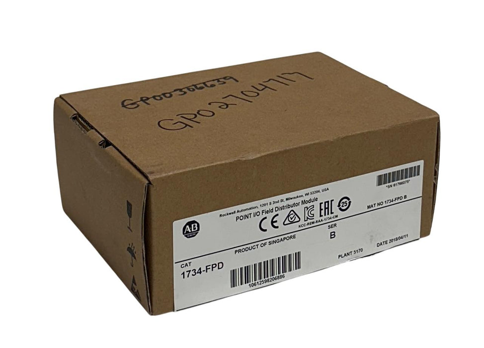 ALLEN BRADLEY 1734-FPD /B POINT I/O FIELD DISTRIBUTION MODULE AC/DC 1734FPD NSMP