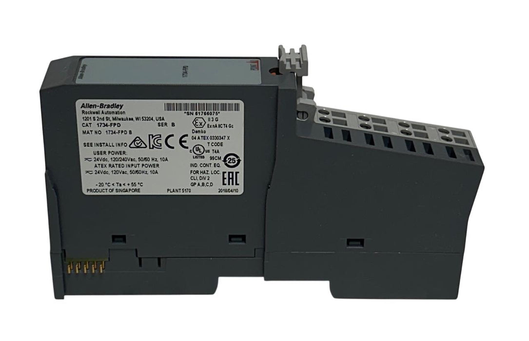 ALLEN BRADLEY 1734-FPD /B POINT I/O FIELD DISTRIBUTION MODULE AC/DC 1734FPD NSMP