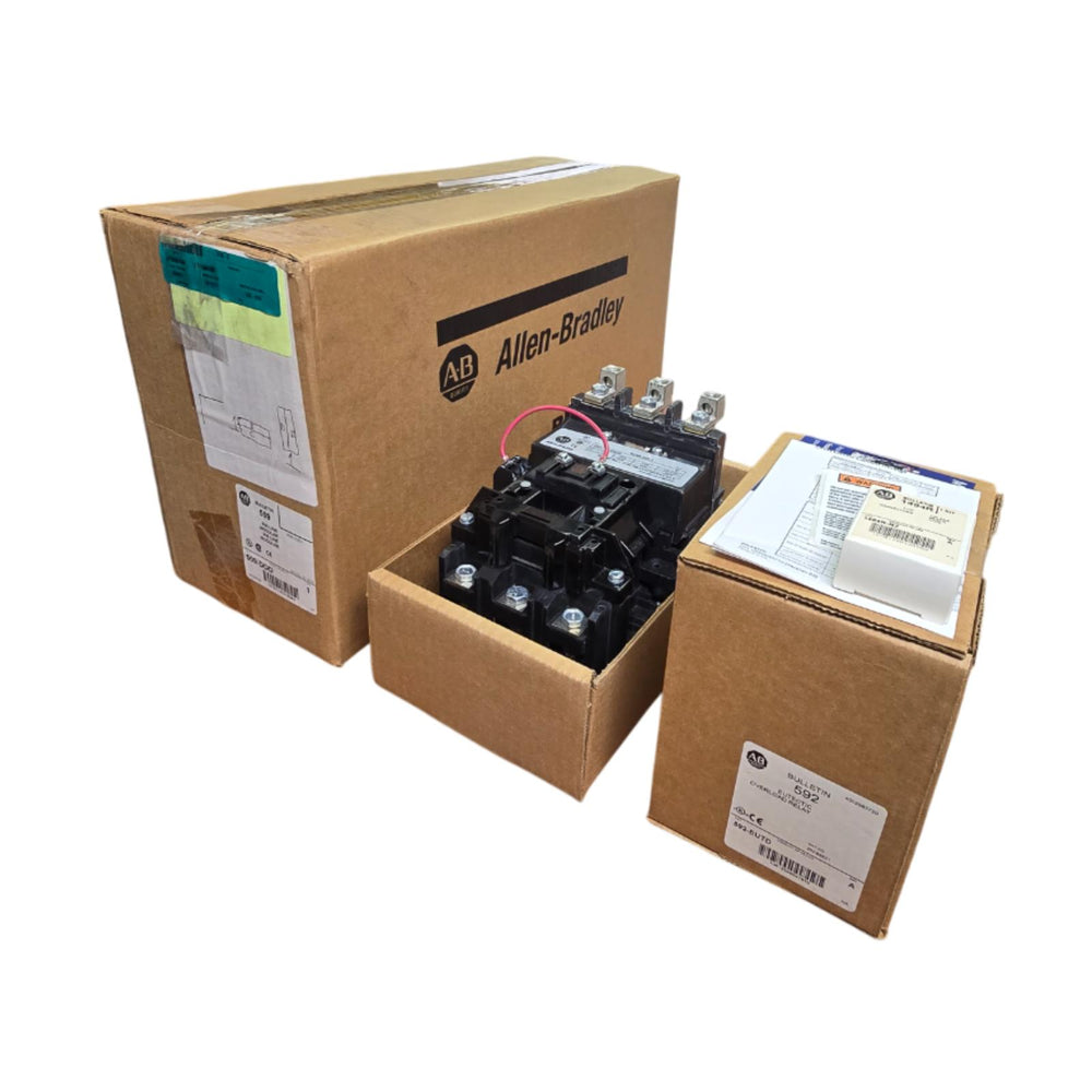 ALLEN BRADLEY 509-DOD SER 1 NEMA SIZE 3 STARTER 120V 500F-DOD930 W/592-EUTD NSMP