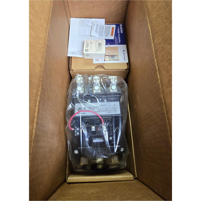 ALLEN BRADLEY 509-DOD SER 1 NEMA SIZE 3 STARTER 120V 500F-DOD930 W/592-EUTD NSMP