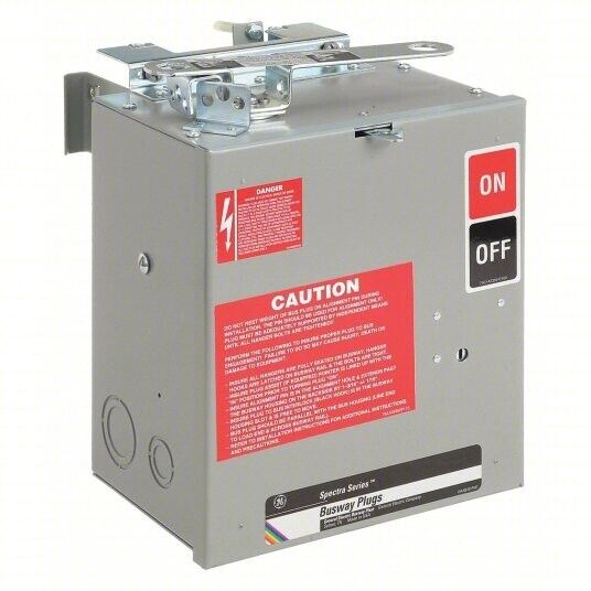ABB GE SB362RG SPECTRA SERIES BUSWAY BUS PLUG 60A 600V 3P WIRE-3G STYLE 2 NSMP