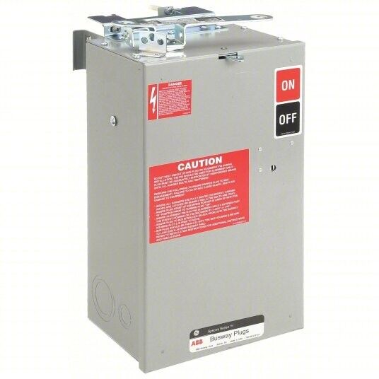 ABB GE SB363RG SPECTRA SERIES BUSWAY BUS PLUG 100A 600V 3PH WIRE 3G STYLE 2 NSMP