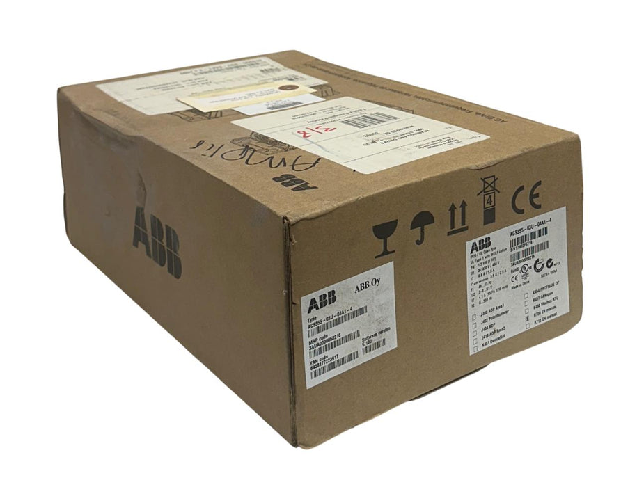 ABB ACS355-03U-04A1-4 / 3AUA0000058216 MACHINE DRIVE 1.5kW/2HP 400/480V NSMP