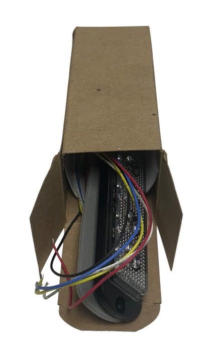 NORTH AMERICAN SIGNAL CO LED4500-R / LED4500R 4-LED LIGHT RED SAFETY 12/24V NSMP