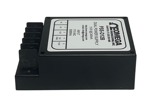 OMEGA ENGINEERING PSS-D12B / PSSD12B DUAL POWER SUPPLY 115VAC 50/60Hz INPUT NSNP