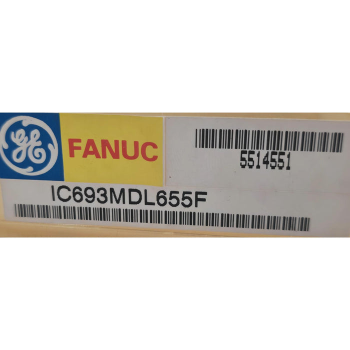 GE FANUC IC693MDL655F 90-30 INPUT MODULE 24VDC 32PT POS/NEG FAST IC693MDL655 NEW