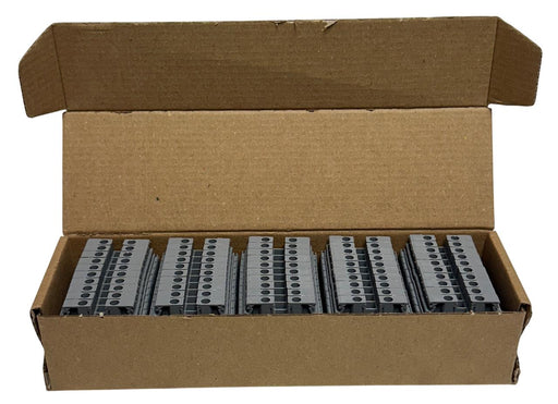 50 TE CONNECTIVITY 1SNA115116R0700 ENTRELEC TERMINAL BLOCKS M4/6 GRAY NSMP