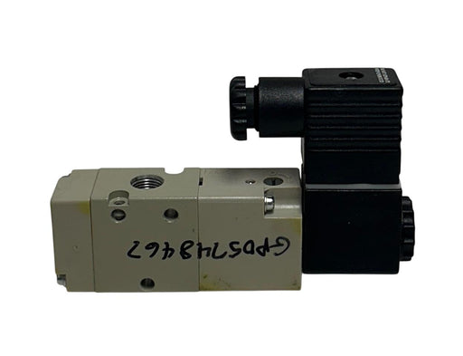 METAL WORK 7010020200 PNEUMATIC SOLENOID VALVE W/ AMISCO EVI 7/8 COIL 24V NSNP