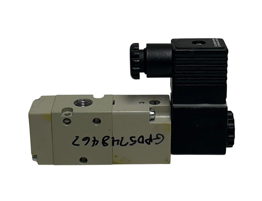 METAL WORK 7010020200 PNEUMATIC SOLENOID VALVE W/ AMISCO EVI 7/8 COIL 24V NSNP