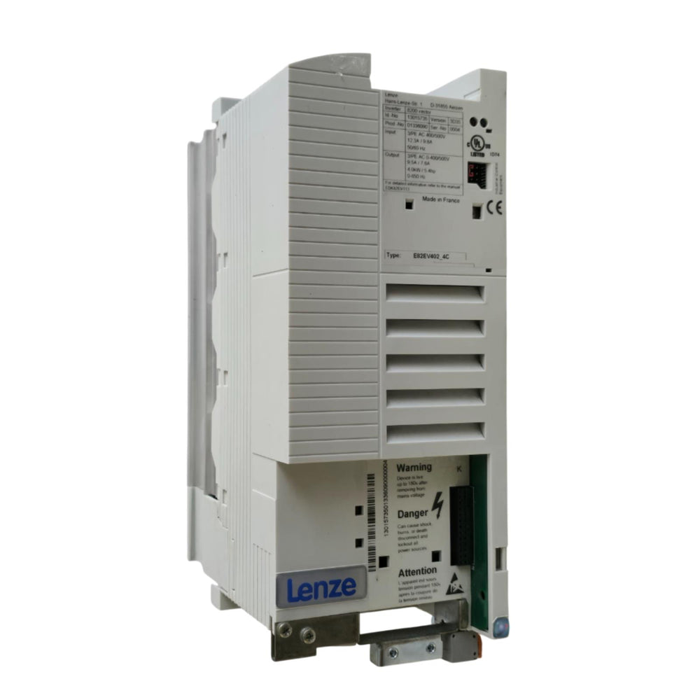 LENZE E82EV402_4C / E82EV402K4C VER. 3D35 8200 VECTOR INVERTER 4kW 13015735 USPI