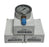 3 SERFILCO SER606-2 / SER6062 LIQUID FILLED PRESSURE GAUGES 2'' 0-60PSI NSMP