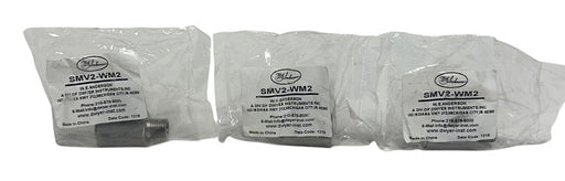 3 WE ANDERSON DWYER SMV2-WM2 / SMV2WM2 STAINLESS STEEL BALL VALVES 1/4'' NSFS