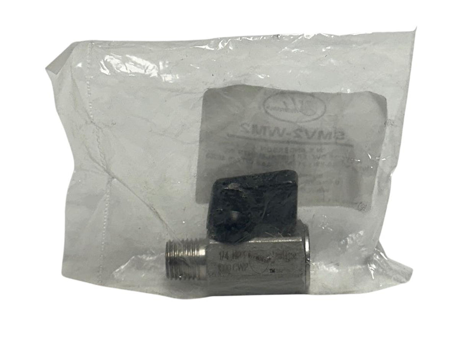 3 WE ANDERSON DWYER SMV2-WM2 / SMV2WM2 STAINLESS STEEL BALL VALVES 1/4'' NSFS