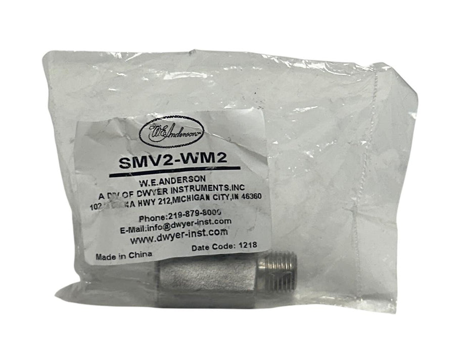 3 WE ANDERSON DWYER SMV2-WM2 / SMV2WM2 STAINLESS STEEL BALL VALVES 1/4'' NSFS