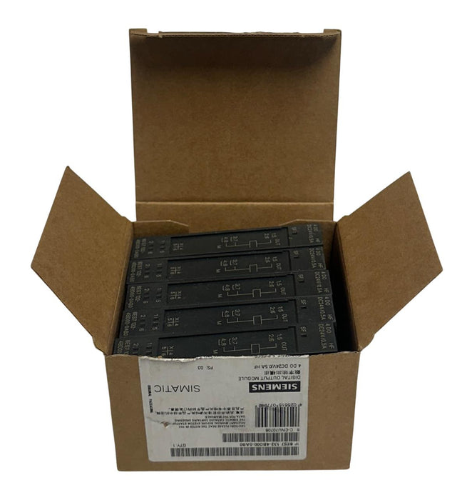 5 SIEMENS 6ES7 132-4BD00-0AB0 / 6ES71324BD000AB0 SIMATIC OUTPUT MODULES 24V NSMP