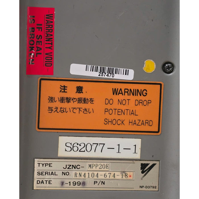 YASKAWA MOTOMAN YASNAC MRC TEACH PENDANT JZNC-MPP20E / JZNCMPP20E REPAIRED