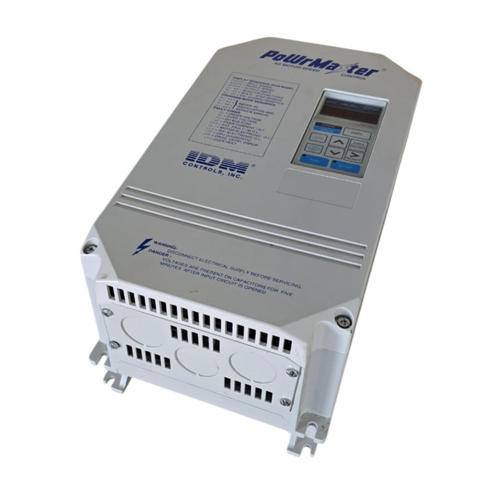 IDM CONTROLS CIMR-G3U40P7 SPEC: 40P71 POWRMASTER AC DRIVE GPD503-DS313 NSNP