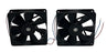2 EBM-PAPST 4414 FM / 4414FM DC AXIAL COMPACT FANS 12-28VDC 3.2W .13A 119mm NSNP