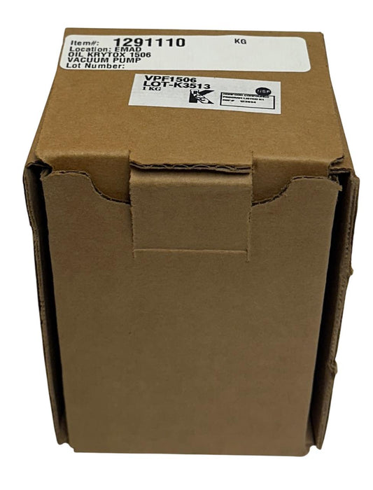 KRYTOX VPF 1506 / VPF1506 OEM OIL FOR VACUUM PUMPS 1KG BOTTLE CLEAR NSMP