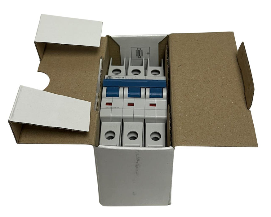 ALLEN BRADLEY 1489-M3C150 /D CIRCUIT BREAKER 1489-M SERIES 3-POLE 15A NSMP