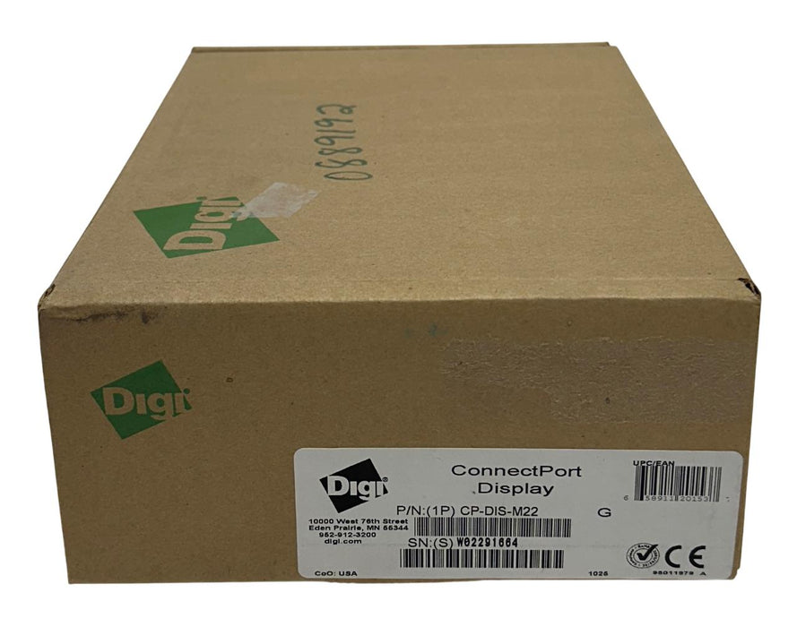 DIGI CP-DIS-M22 / CPDISM22 ConnectPort DISPLAY 2-USB 2-SERIAL 1-VGA NSMP