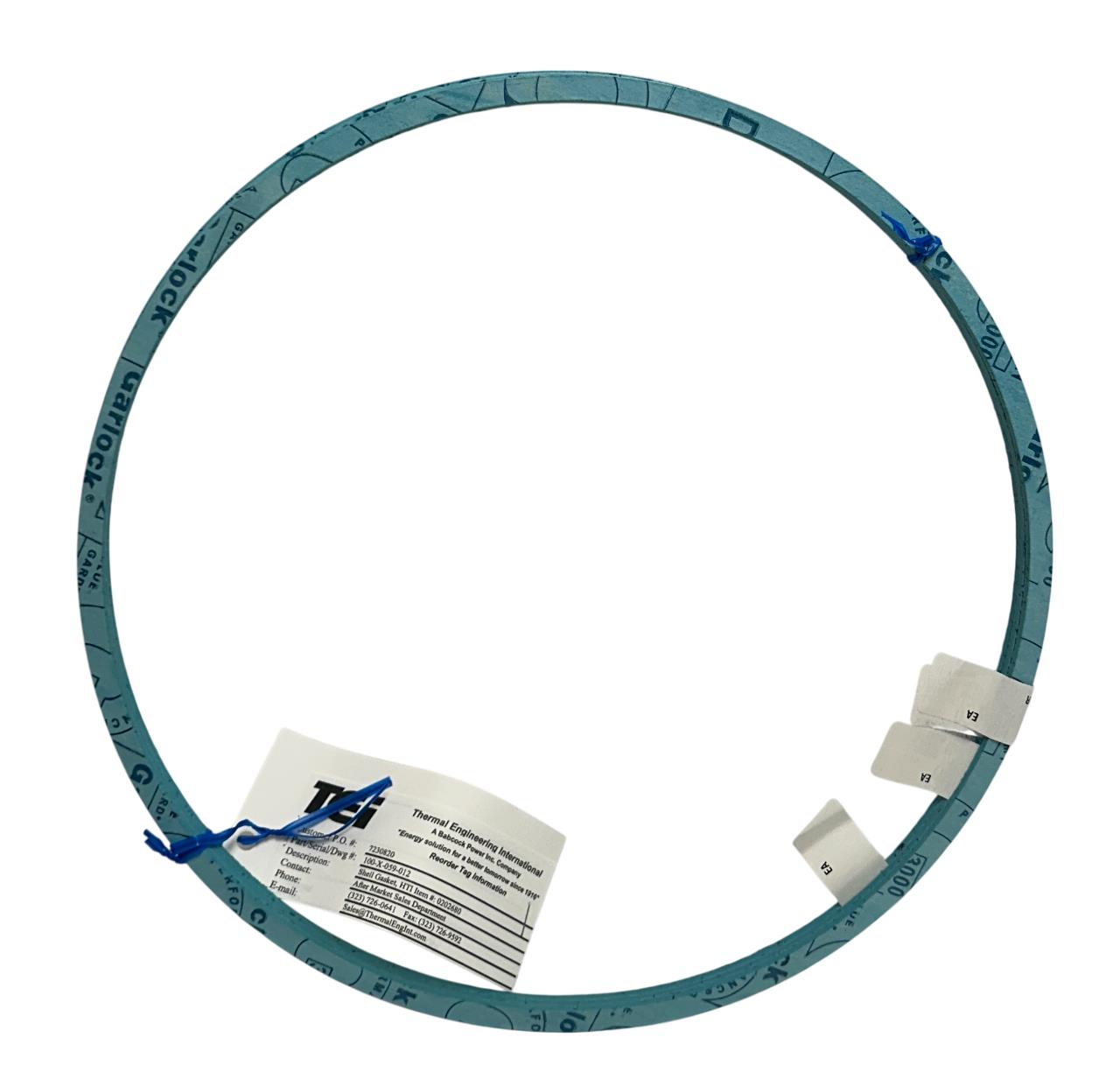 3 TEI THERMAL ENGINEERING 100-X-059-012 / 0202680 SHELL GASKETS HTI OEM NSNP