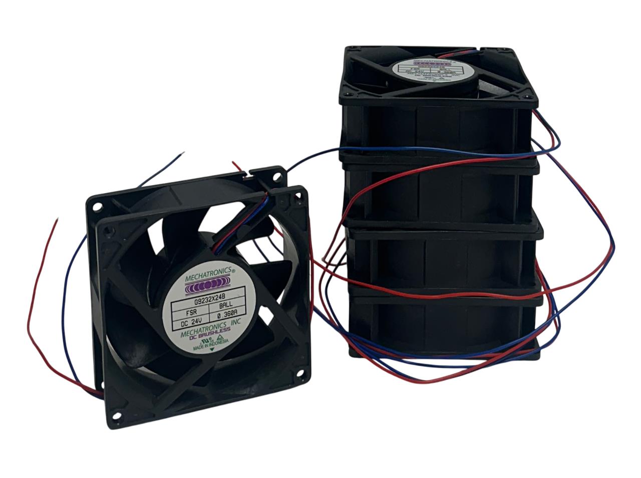 5 MECHATRONICS G9232X24B-FSR / G9232X24B DC BRUSHLESS FANS 24VDC BALL NSNP