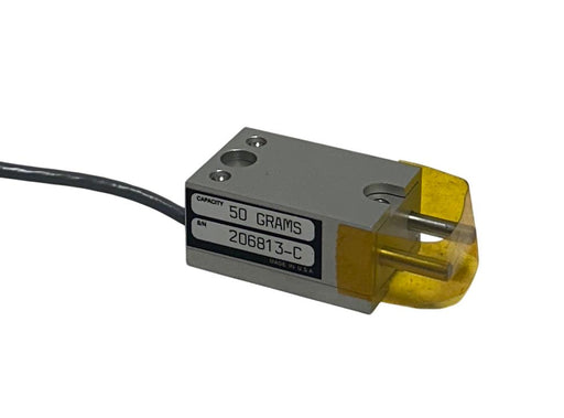 TRANSDUCER TECHNIQUES GSO-50-C / GSO-50 STRAIN GAUGE LOAD CELL 50 GRAMS NSNP