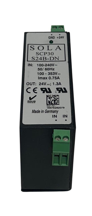 EMERSON SOLA SCP30 S24B-DN / SCP30S24BDN SLIM POWER SUPPLY 100-240V INPUT NSNP