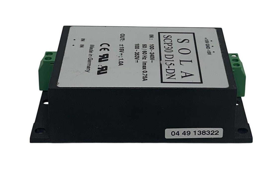 EMERSON SOLA SCP30 D15-DN / SCP30D15DN SLIM POWER SUPPLY 100-240V INPUT NSNP