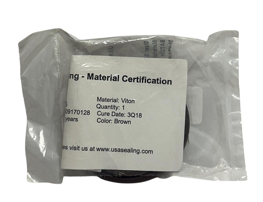 2 USA SEALING ZUSAVB75367 VITON O-RINGS DUROMETER 75 SIZE 367 OEM BROWN NSMP