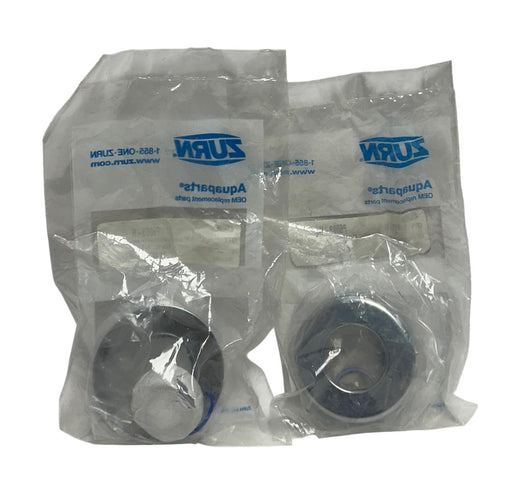 2 ZURN P6003-H / F-5-AW Aquaparts 3/4'' SPUD ESCUTCHEON AND COUPLING A NSFS