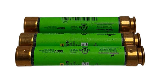 3 BUSSMANN FRS-R-20 / FRSR20 FUSETRON DUAL-ELEMENT FUSES 600V 20A RK5 NSNP