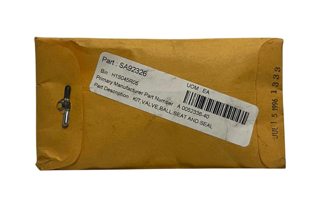 WORCESTER CONTROLS A0052336-40 / A005233640 BALL VALVE SEAT & SEAL KIT 1'' NSMP