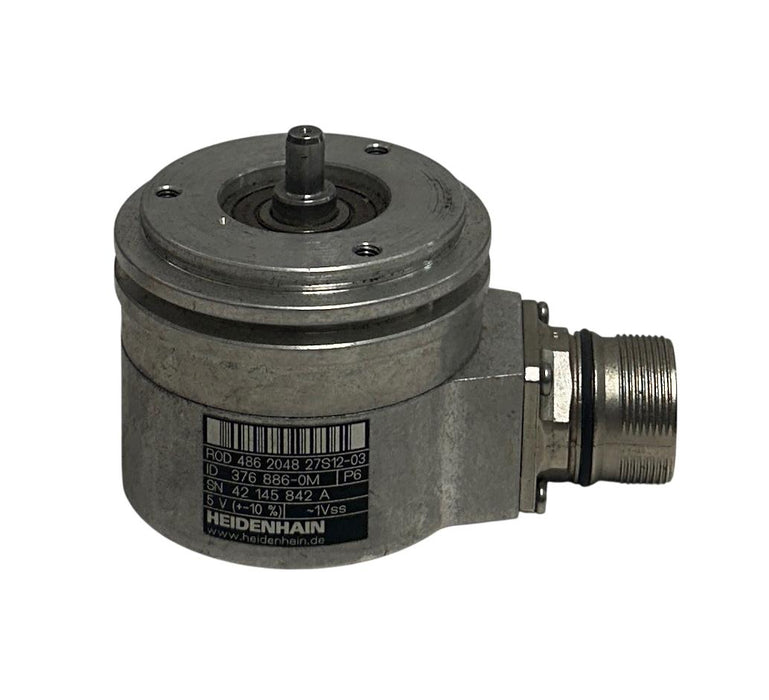 HEIDENHAIN ROD 486 2048 27S12-03 / 376 886-0M INCREMENTAL ENCODER 5VDC USNP