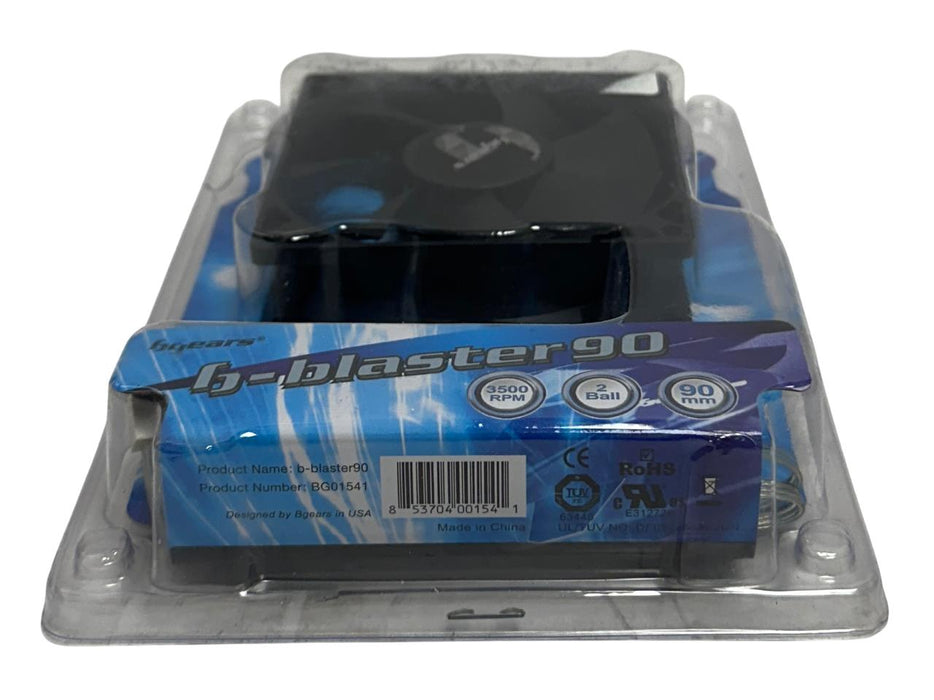 BGEARS BG01541 / B-BLASTER 90 AXIAL FAN 2 BALL BEARING 12V 90mm 3500RPM NSMP