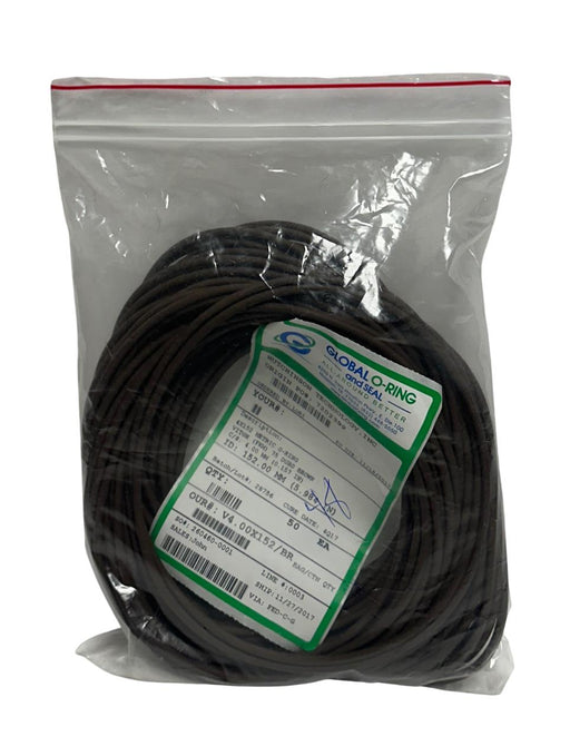 48 GLOBAL O-RING AND SEAL V4.00X152/BR / 4X152 METRIC O-RINGS 152mm 75 DURO NSMP
