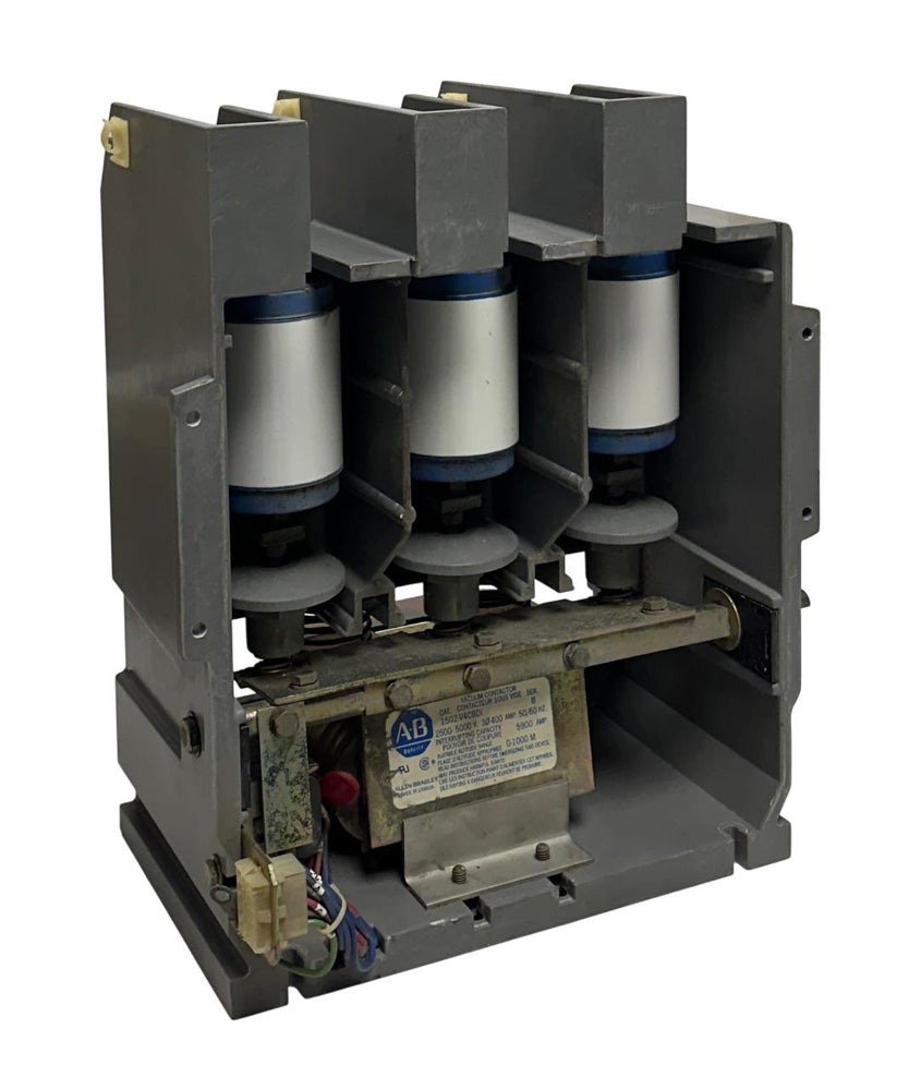 ALLEN BRADLEY 1502-V4CBDI /B VACUUM CONTACTOR 2500-5000V 400A 3-PHASE USNP